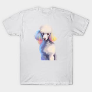 Cute Poodle Drawing T-Shirt